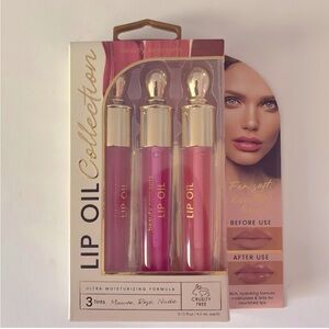 2/$20 💖✨ Lip Oil Collection – Ultra Moisturizing, 3 Tints (Mauve, Rose, Nude)